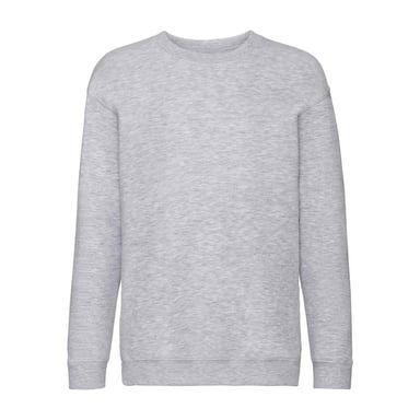 Fruit of the Loom Childrens/Kids Premium Drop Shoulder Sweatshirt (Heather Grey)