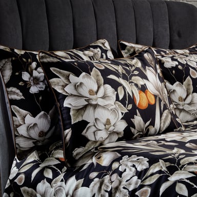 EW by Edinburgh Weavers Lavish Floral Premium Cotton Sateen Pillowcase Pair