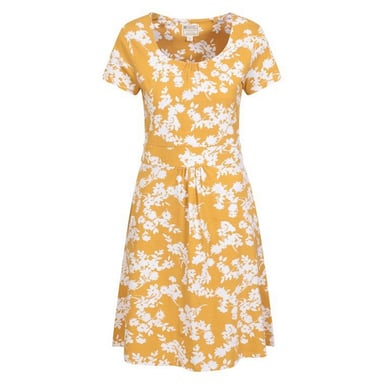 Mountain Warehouse Womens/Ladies Orchid Flower UV Protection Dress (Yellow)