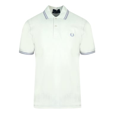 Fred Perry Twin Tipped M12 I98 White Polo Shirt