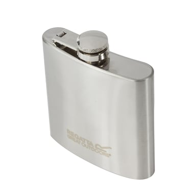 Regatta Great Outdoors 170ml Stainless Steel Hip Flask (Silver)