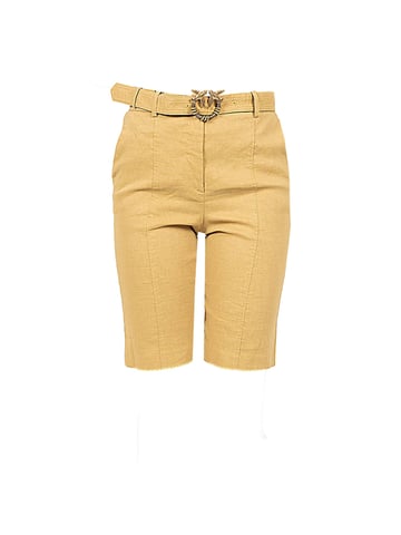 Pinko Shorts Bellona Woman's Beige