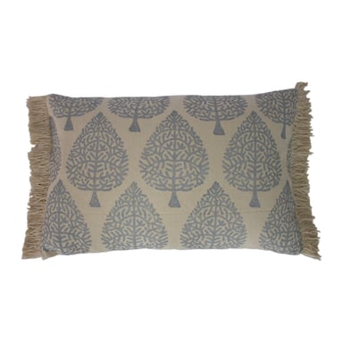 Tulsa 40X60 Poly Cushion Silv/Natur