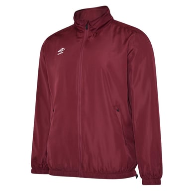 Umbro Kinder/Kinder Club Essential Light Waterdichte Jas (Nieuw Claret)