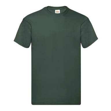 Fruit of the Loom Mens Original T-Shirt (Bottle Green)
