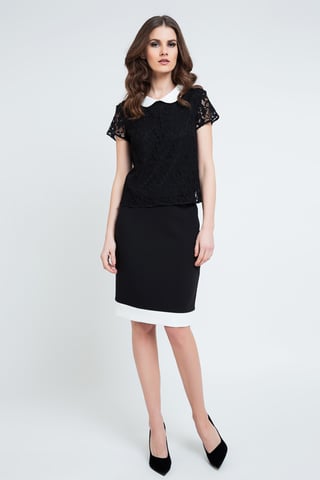 Knee Pencil Skirt by Conquista