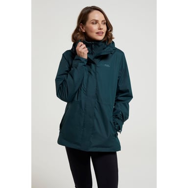 Mountain Warehouse Womens/Ladies Fell II 3 In 1 Jacket (Dark Green)