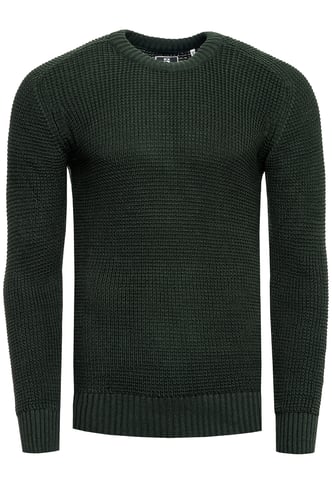 Rusty Neal Trui Casual Fit Trui Green