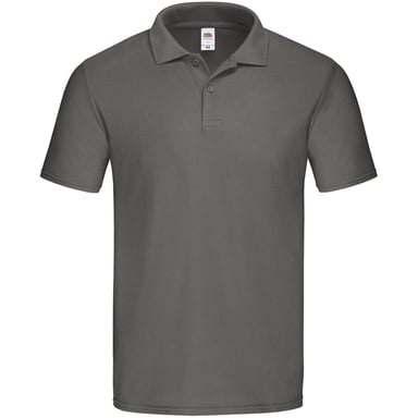 Fruit Of The Loom Mens Original Polo Shirt (Light Graphite)