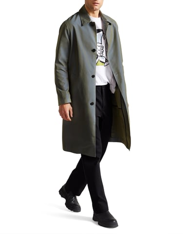 Ted Baker Hever Two Tone Mac, Middenblauw
