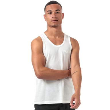 Men's Y-3 Classic Logo Vest in White