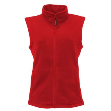 Regatta Vrouwen/dames Micro Fleece Bodywarmer / Gilet (Klassiek rood)