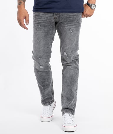 Rock Creek Jeans Straight Cut Dunkelgrau