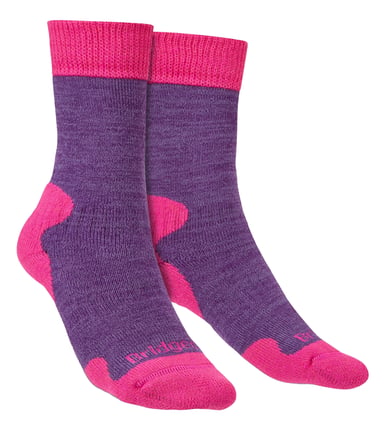 Bridgedale - Dames Zware Merino Wol Boot - Paarse Marle