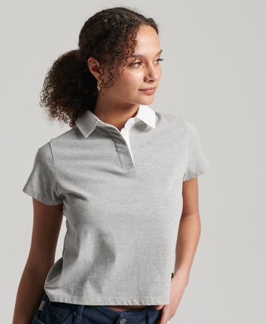 Superdry Vintage Rugby Crop Top