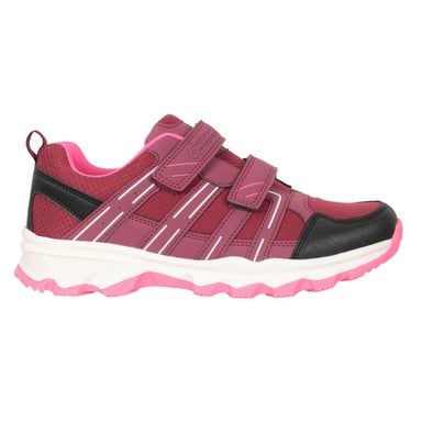 Mountain Warehouse Childrens/Kids Cannonball Walking Shoes (Berry)