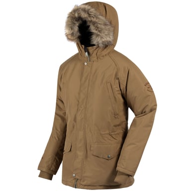 Regatta Great Outdoors Mens Salton Waterproof Insulated Parka Jacket (Dark Camel)