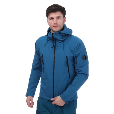 Men's C.P. Company Pro-Tek Hooded Jacket in Blue