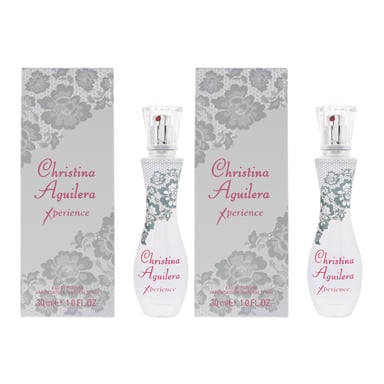 Christina Aguilera Xperience Eau De Parfum 30ml Spray For Her X 2