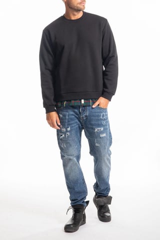 Takeshy Kurosawa Sweatshirt Daddy Cam Men's Black