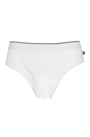 Farah Classic - Comfy Mens Keyhole Briefs - White
