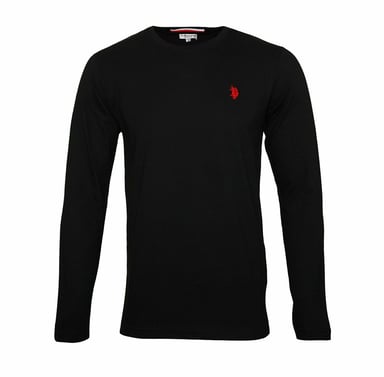 U.S. Polo Assn. Overhemden met lange mouwen in Zwart