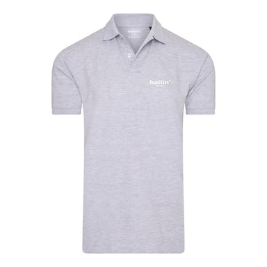 Ballin Est. 2013 Polo SS Basic Polo Grijs