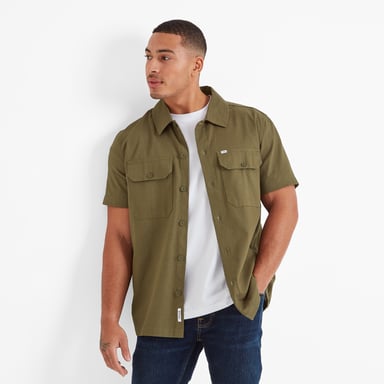 Cody Mens Shirt Khaki