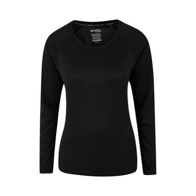 Mountain Warehouse Womens/Ladies Endurance Long-Sleeved Top (Black)