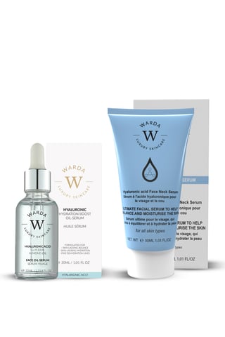 Hyaluronic Acid Oil Serum + Hyaluronic acid Face Neck Serum