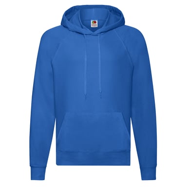 Fruit Of The Loom Unisex Adult Lightweight Hooded Sweatshirt (Royal Blue)