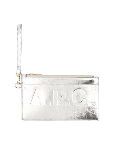 Market Clutche - A.P.C. - Synthetic - Silver