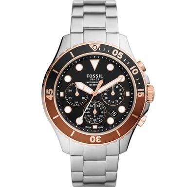 Fossil Fb - 03 Men's Silver Watch FS5768