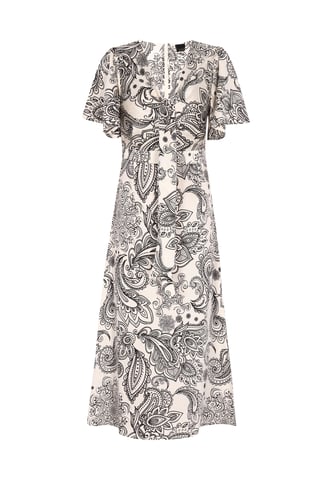 Dreimaster Dress women marine white