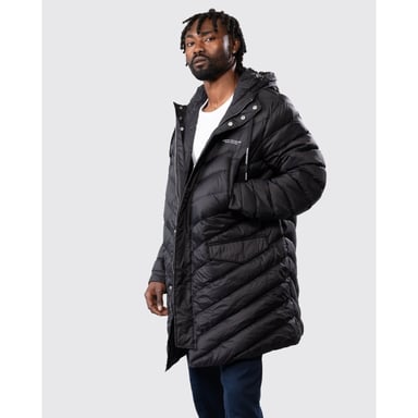 Armani Exchange Mens 4 Pocket Hooded Down Jacket