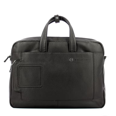 Double handle laptop briefcase Vibe 15.6 Piquadro TESTA MORO