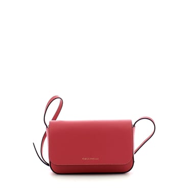 Minibag Annetta in Tumbled Leather Coccinelle BOUGANVILLE