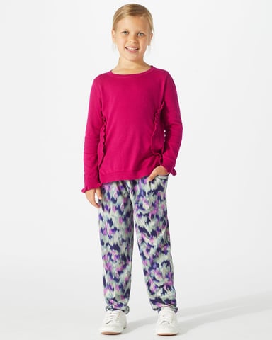 Haze Print Jersey Trouser