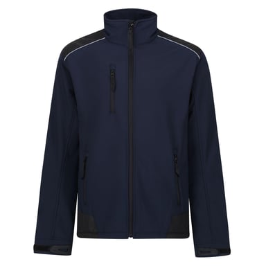 Regatta Mens Sandstorm Softshell Jacket (Navy/Black)