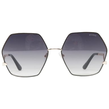 Guess Hex Abstract Black Sunglasses