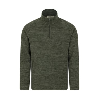 Mountain Warehouse Mens Snowdon II Fleece Top (Green)
