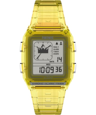 Timex Lca X Fortnite Men's Yellow Watch TW2W96600