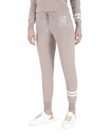 Crown Of Edinburgh Kasjmier Trainingsbroek Morningside Camel A