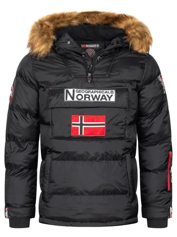 Geographical Norway Windbreaker Schwarz