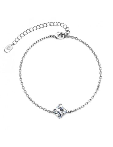 Calle Bracelet - Silver and Crystal