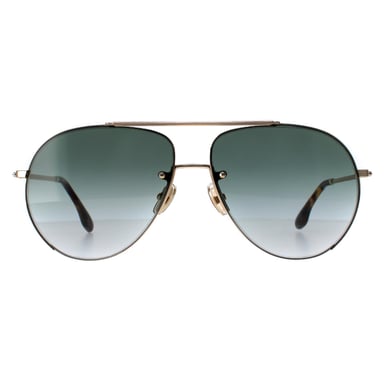 Victoria Beckham Aviator Womens Gold Green Gradient VB213S