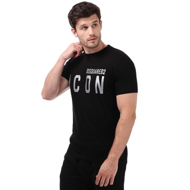 Men's DSquared2 Icon T-Shirt in Black