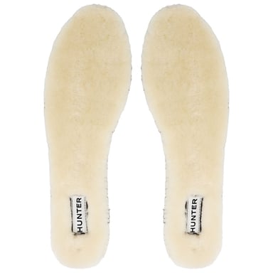 Hunter Geïsoleerd Shearling Heren Beige Inlegzolen Schoenen