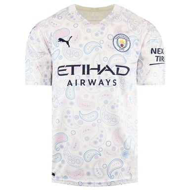 Puma FC Manchester City Heren Wit Voetbalshirt