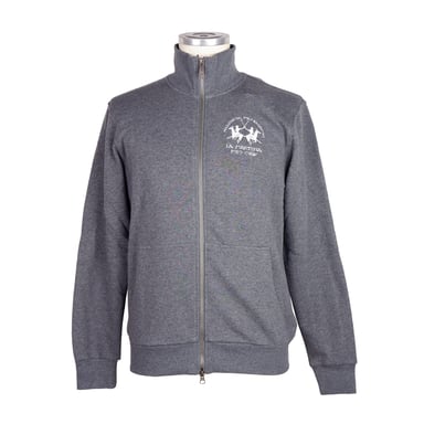 La Martina Men's Gray Cotton Sweater